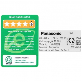 Máy giặt Panasonic 10kg NA-F100A9BRV
