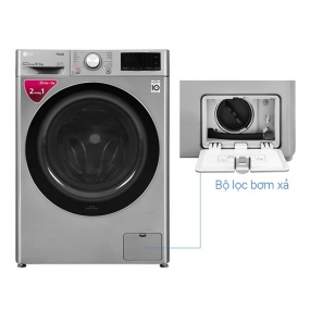 Máy giặt sấy LG 9/5 kg FV1409G4V