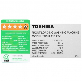 Máy giặt Toshiba TW-BL115A2V(SS) 9kg