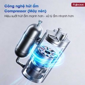 Máy hút ẩm dân dụng Fujihome DH12LITE