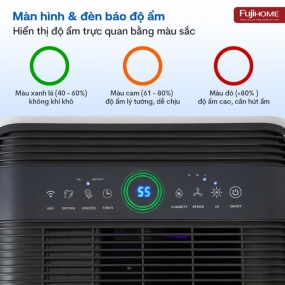 Máy hút ẩm dân dụng Fujihome DH35W-HEPA