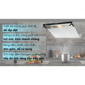 Máy hút mùi áp tường Sakura SCR-2881S