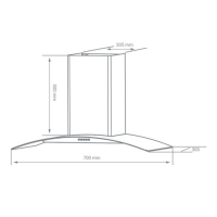 Máy hút mùi Kocher K-229I 70cm