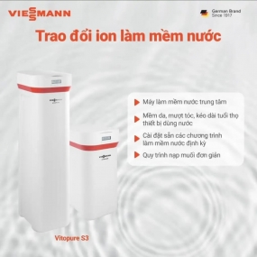 Máy làm mềm nước trung tâm ViessMann Vitopure S3-2T