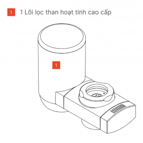 Máy lọc nước tại vòi ViessMann Vitopure S6-T