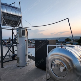 Máy nước nóng bơm nhiệt trung tâm A. O. Smith HPI 180L - HPI-50D1.0BE