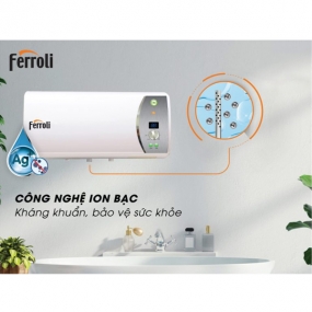 Máy nước nóng Ferroli VERDI Ag+ 15L gián tiếp