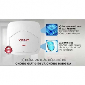 Máy nước nóng gián tiếp Ariston Vitaly - 15 Lít