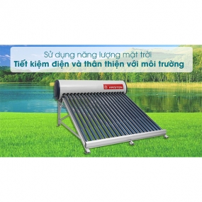 Máy nước nóng Năng Lượng Mặt Trời Ariston Eco 2 1812 25 - 132 Lít