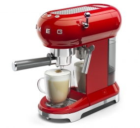 Máy pha cà phê SMEG, thập niên 50, màu đỏ, 535.43.659