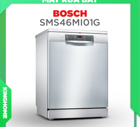 Máy rửa bát độc lập Bosch HMH.SMS46MI01G - Series 4