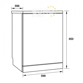 Máy rửa bát Hafele HDW-F60F 533.23.310