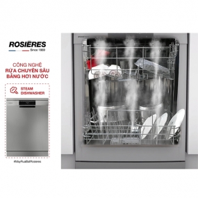 Máy rửa chén bát độc lập Rosieres 13 bộ RF 3E7DX-04