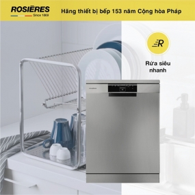 Máy rửa chén bát độc lập Rosieres 13 bộ RF 3E7DX-04