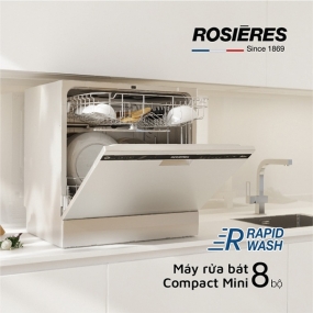 Máy rửa chén bát Rosieres Compact Mini 8 bộ RDCP 8S-04