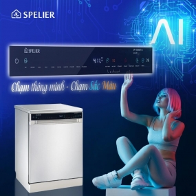 Máy rửa chén Spelier SP 16DWKT/G