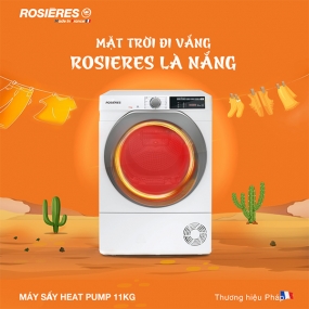 Máy sấy bơm nhiệt Rosieres RILSEH11A2TCBE04