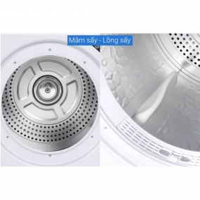 Máy sấy Galanz DV-70T5C(S) thông hơi 7kg màu xám