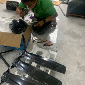 Quạt trần Panasonic 4 cánh F-56XPG