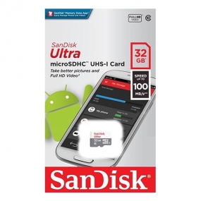 Thẻ nhớ MicroSDHC Sandisk Ultra 32GB 100MB/s 667x SDSQUNR-032G-GN3MN