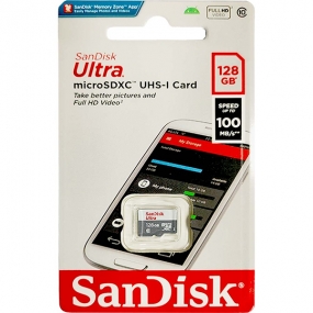 Thẻ nhớ MicroSDXC Sandisk Ultra 128GB 100MB/s 667x SDSQUNR-128G-GN3MN