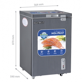 Tủ đông mini Hòa Phát HPF AD6107G 107 lít