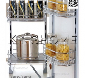 Tủ kho 2 tầng cánh mở Eurogold C040245