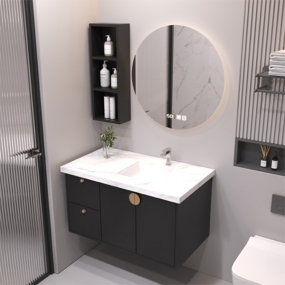 Tủ lavabo kính thông minh Maamo MF11-90