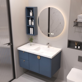 Tủ lavabo kính thông minh Maamo MF11-90