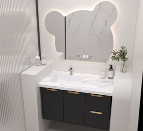 Tủ lavabo kính thông minh Maamo MF13-90