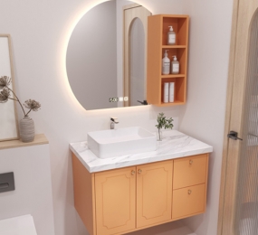 Tủ lavabo kính thông minh Maamo MF18-90 