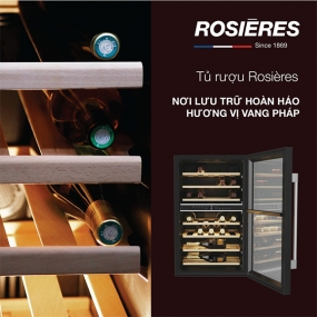 Tủ rượu độc lập Rosieres RWC154DE