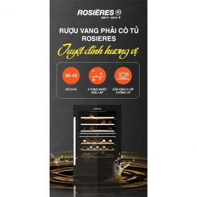 Tủ rượu độc lập Rosieres RWC154DE