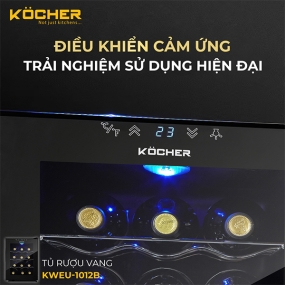Tủ rượu vang âm tủ Kocher KWEU-1012B