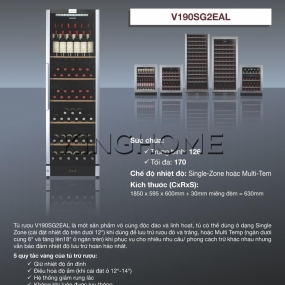 Tủ rượu vang Electrolux Vintec V190SG2EAL