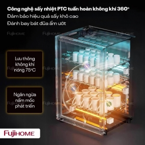 Tủ sấy chén bát tiệt trùng Fujihome DD128