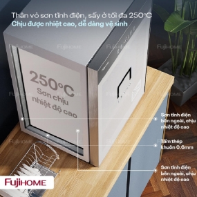 Tủ sấy chén bát tiệt trùng Fujihome DD42