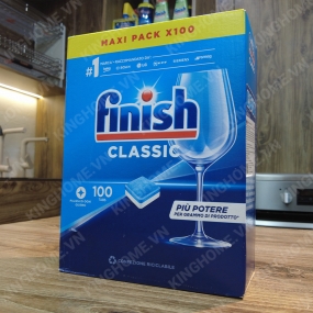 Viên rửa bát Finish Classic 100 Viên - Không mùi