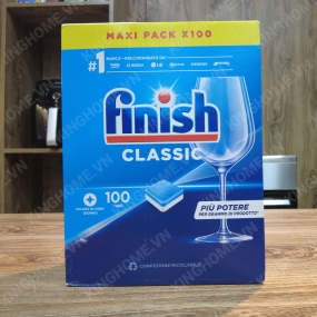 Viên rửa bát Finish Classic 100 Viên - Không mùi