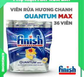 Viên rửa bát Finish Quantum Max 36 viên