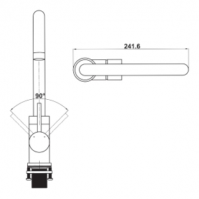 Vòi rửa chén HT21-CH1F220C Hafele 577.55.240