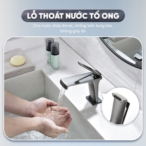 Vòi rửa tay Enic D48 – 1004 - Gray