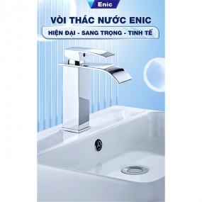 Vòi rửa tay thác nước Enic – Mẫu thấp