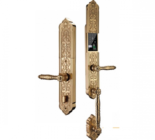 Khóa cửa đại sảnh Hubert HB DS79 Gold Mạ vàng 24K