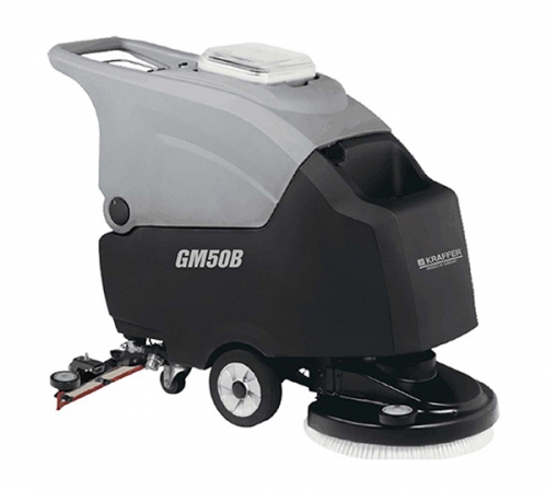 Máy chà sàn nhà xưởng Kraffer GM50B dùng bình