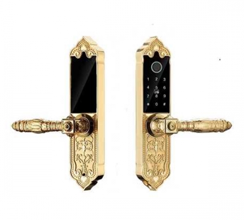 Khóa đại sảnh điện tử Hubert HB DS79 GOLD MINI
