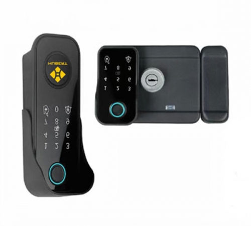Khóa cửa nhôm điện tử Hubert HB CC78 BLACK
