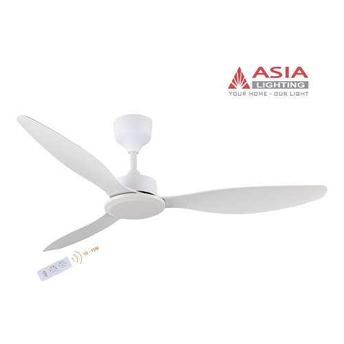 Quạt trần 3 cánh màu trắng Asia Lighting QT17-T