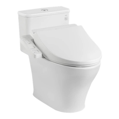 Bàn cầu một khối Toto MS857CDW17XW kèm nắp rửa điện tử WASHLET dòng C2