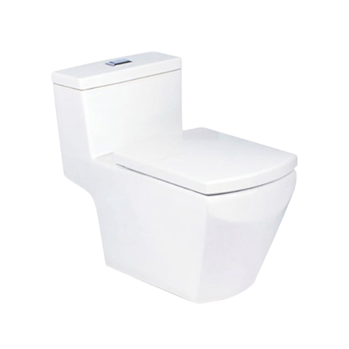 Bồn cầu 1 khối Grand Tetragon Cotto C10717 nắp đóng êm